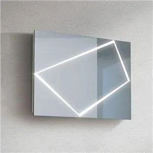 Musikafspil Smart LED-badeværelsesspejl